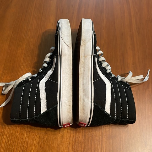 VANS Sk8-Hi Black & White Shoes US Men 6.5, 
US Women 8.0, UK 5.5, EUR 38.5 - Picture 4 of 9